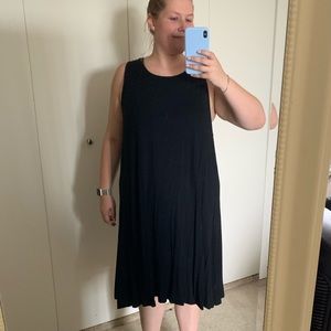 Black swing dress
